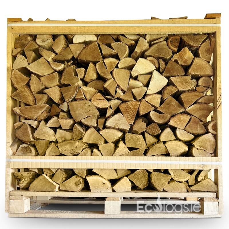 Premium Kiln Dried Oak Firewood Logs Standard 1.2m3 Crate