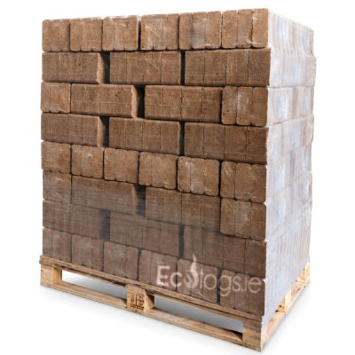 RUF High Heat Wood Briquettes pallet packs available for delivery in Ireland